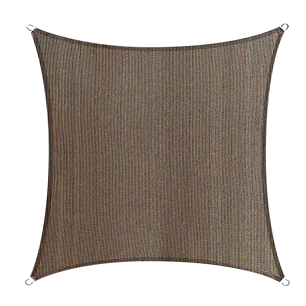 Rectangle Sun Shade Sail Fabric Garden Patio Pool Awning Canopy Cover Coffee-Home & Garden > Shading > Canopies & Gazebos-PEROZ Accessories