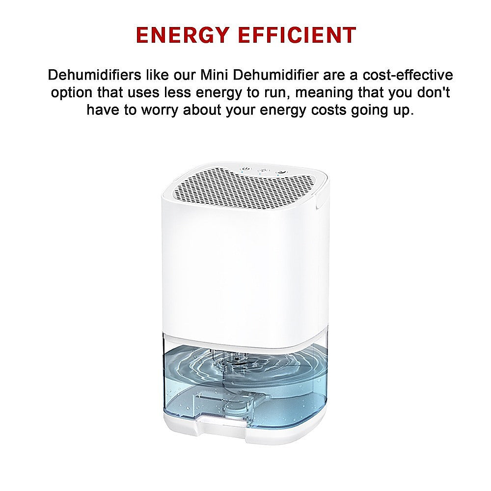 1000ML Mini Dehumidifier Portable Air Dryer Office Moisture Absorber Machine-Aroma Diffusers & Humidifiers-PEROZ Accessories