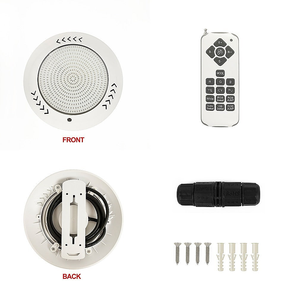 25w Swimming Pool Lights Led 12-32V Resin Filled Underwater Spa lamp-Home & Garden > Garden Tools > Gardening Accessories-PEROZ Accessories