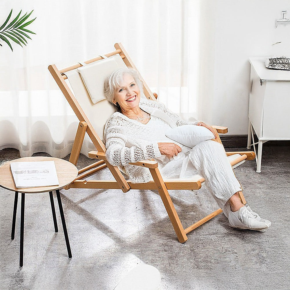 Premium Foldable Outdoor Sling Chair Patio Lounge-Baby & Kids > Baby & Kid&