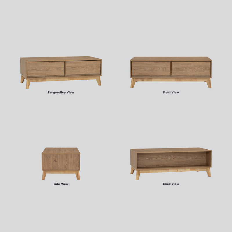 Hirado Coffee Table - Natural-Furniture > Living Room > Coffee Tables-PEROZ Accessories