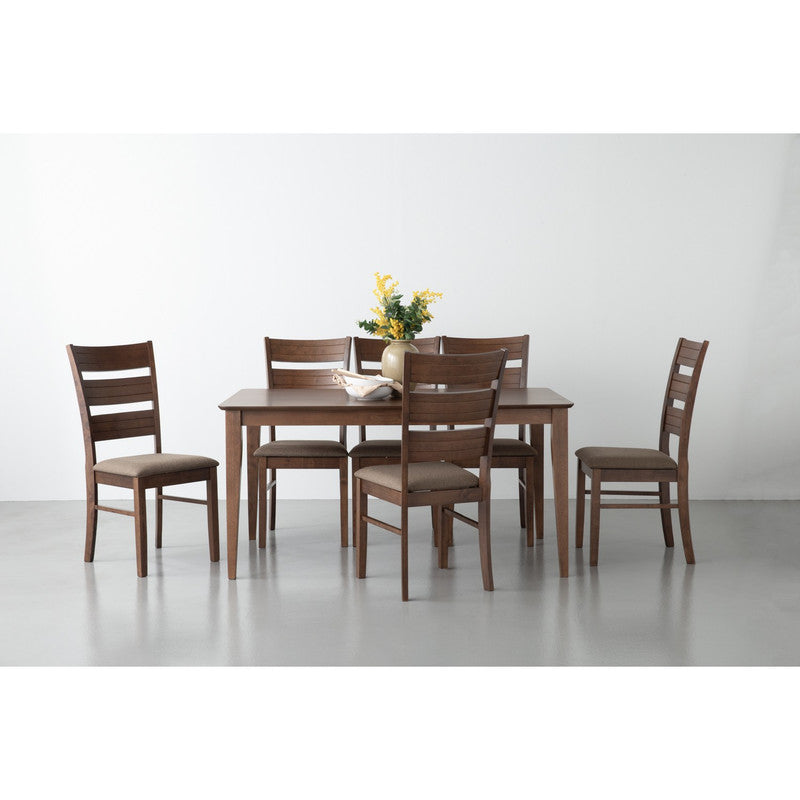 Allergo Dining Table 150cm Timber Dining Table - Cocoa-Furniture > Dining > Dining Tables-PEROZ Accessories