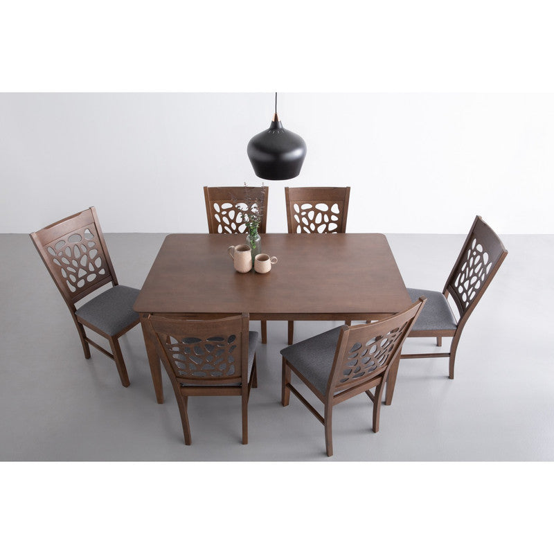 Allergo Dining Table 150cm Timber Dining Table - Cocoa-Furniture > Dining > Dining Tables-PEROZ Accessories