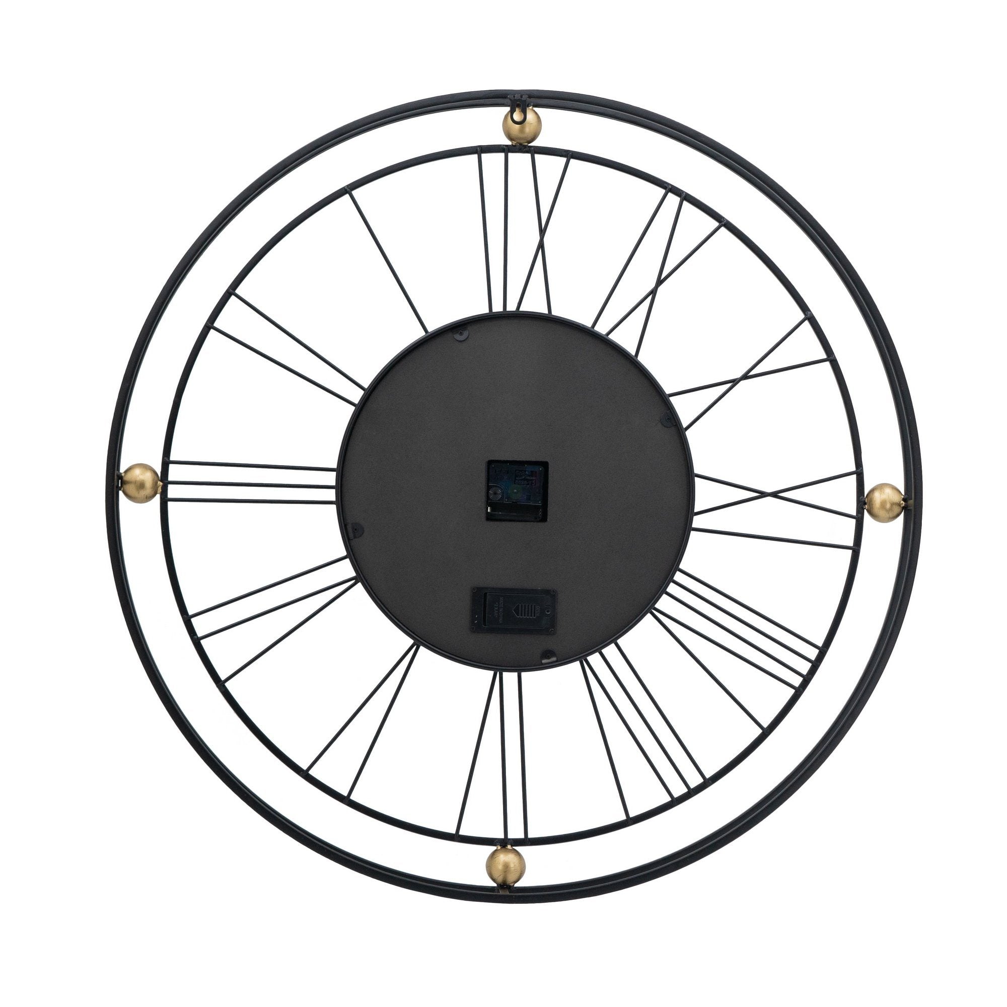 TRAVELER WALL CLOCK WITH MOVING 3D MECHANISM-Home & Garden > Decor > Clocks-PEROZ Accessories