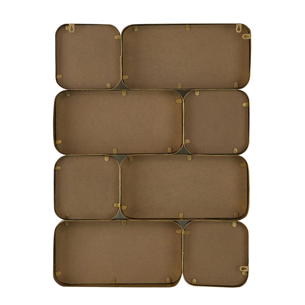 GOLDEN EYE WALL MIRROR-Home & Garden > Decor > Mirrors-PEROZ Accessories