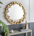 GOLD LEAF DESIGNER WALL MIRROR-Home & Garden > Decor > Mirrors-PEROZ Accessories