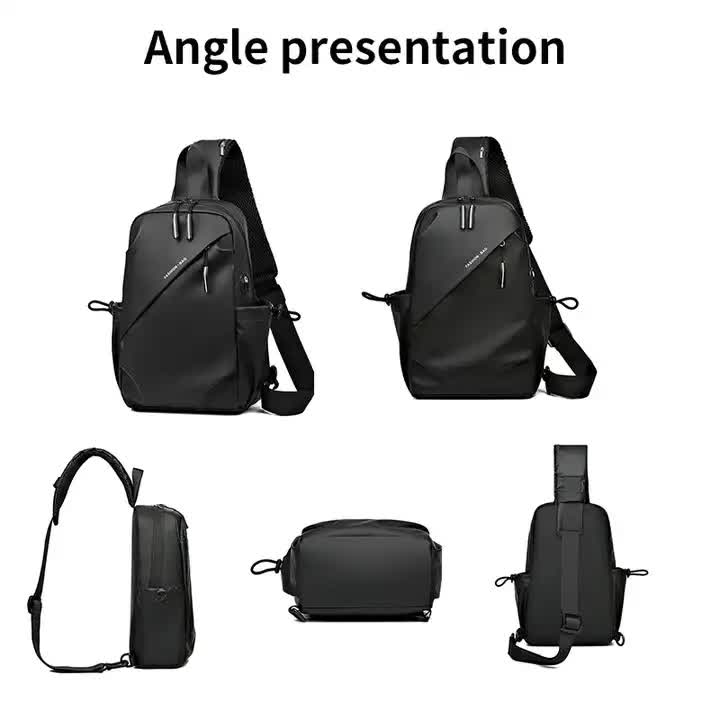 Multifunctional Crossbody Chest Bag | Stylish and Practical Shoulder Backpack for Everyday Use-Fashion > Men&