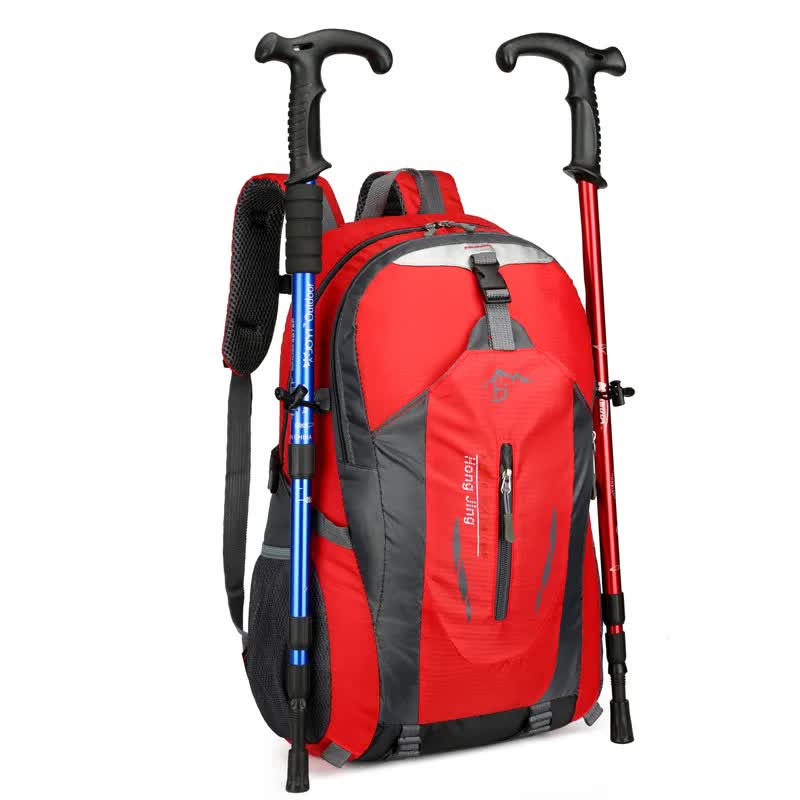 Orange Lightweight Hiking Backpack - Waterproof Outdoor Travel & Camping Bag with Multi-Compartment Design-Home & Garden > Travel > Backpacks-PEROZ Accessories