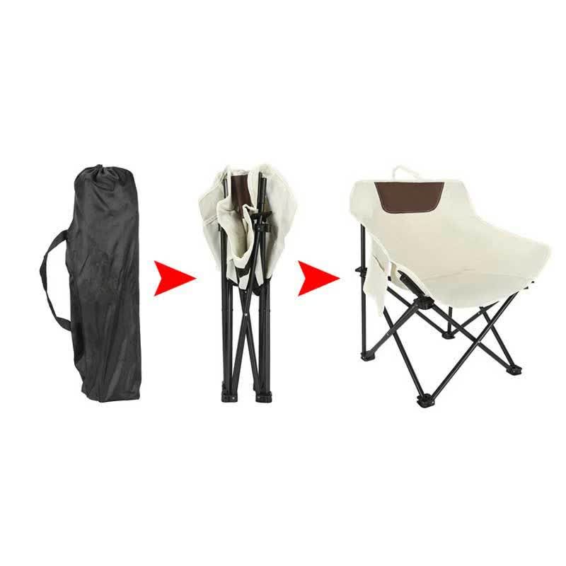 Green Outdoor Folding Camping Chair - Portable Lounge Chair, Lightweight Beach Chair, Fishing Stool, and Picnic Seat, Perfect for Outdoor Adventures-Outdoor Recreation > Camping > Camping Appliances-PEROZ Accessories