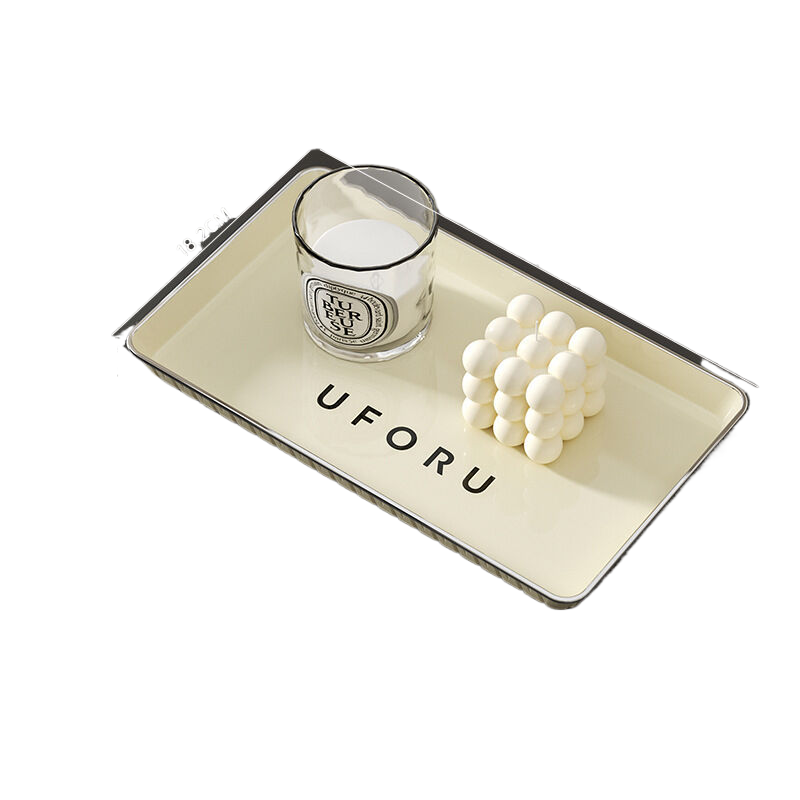 Rectangular plastic tray (medium) - individually packaged-Home & Garden > Kitchenware > Kitchen Utensils-PEROZ Accessories
