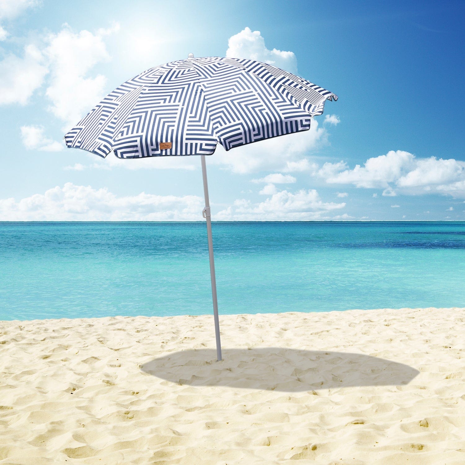 Lazy Dayz Beach Umbrella - Makena-Outdoor Recreation > Camping > Tents-PEROZ Accessories