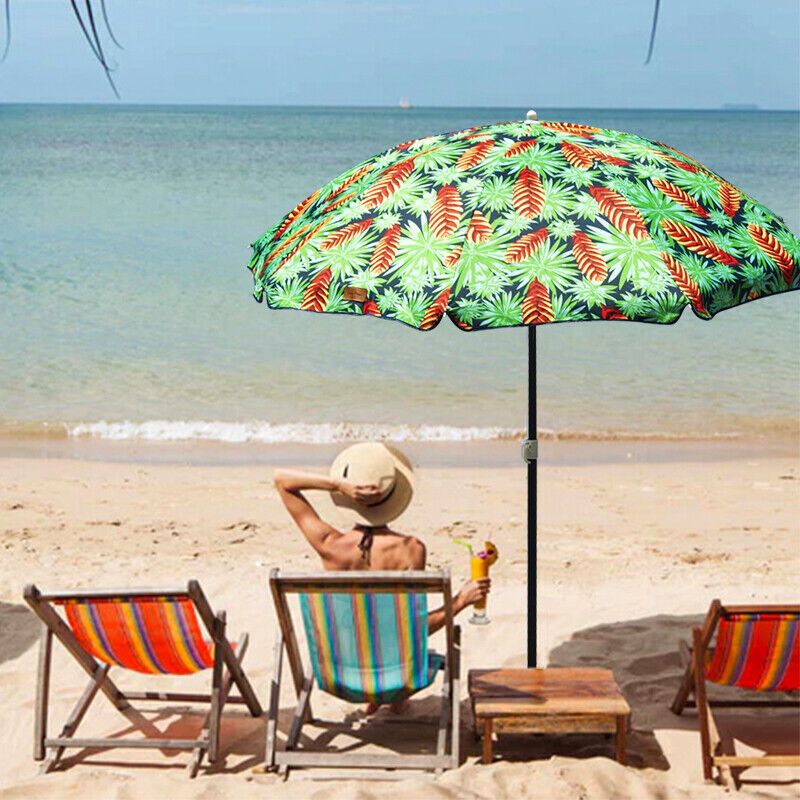 Lazy Dayz Beach Umbrella - Mossman-Outdoor Recreation > Camping > Tents-PEROZ Accessories