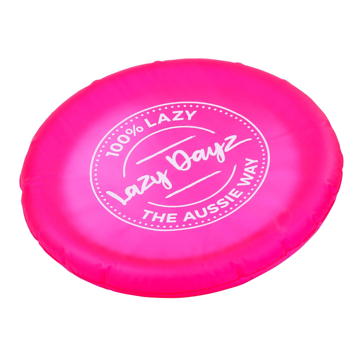 Lazy Dayz Inflatable Frisbee - Pink-Occasions > Party & Birthday Novelties > Party Supplies-PEROZ Accessories