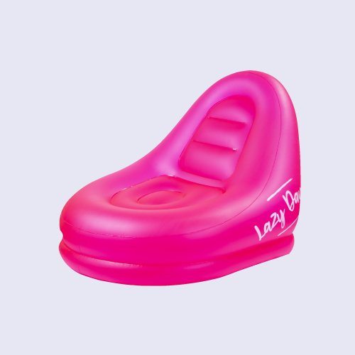 Lazy Dayz Jumbo Inflatable Chair - Pink-Furniture > Office > Office & Desk Chairs-PEROZ Accessories