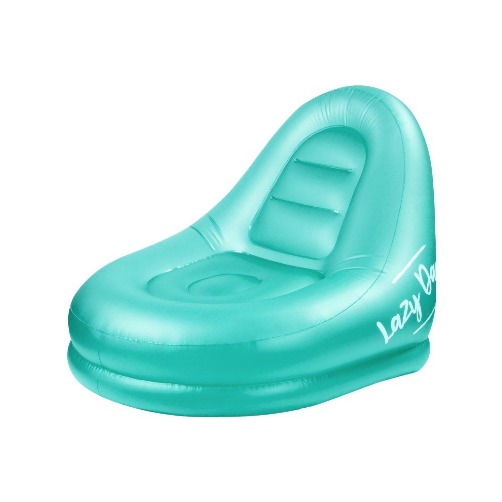 Lazy Dayz Jumbo Inflatable Chair - Pink-Furniture > Office > Office & Desk Chairs-PEROZ Accessories