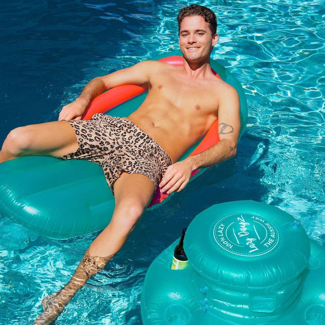 Lazy Dayz Inflatable Drinks Tub - Teal-Home & Garden > Pool & Accessories > Pool Toys & Inflatables-PEROZ Accessories