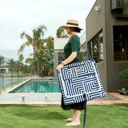 Lazy Dayz Fold Up Beach Lounger - Makena-Home & Garden > Pool & Accessories > Beach Towels-PEROZ Accessories