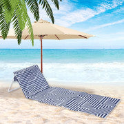 Lazy Dayz Fold Up Beach Lounger - Makena-Home & Garden > Pool & Accessories > Beach Towels-PEROZ Accessories