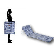 Lazy Dayz Fold Up Beach Lounger - Makena-Home & Garden > Pool & Accessories > Beach Towels-PEROZ Accessories