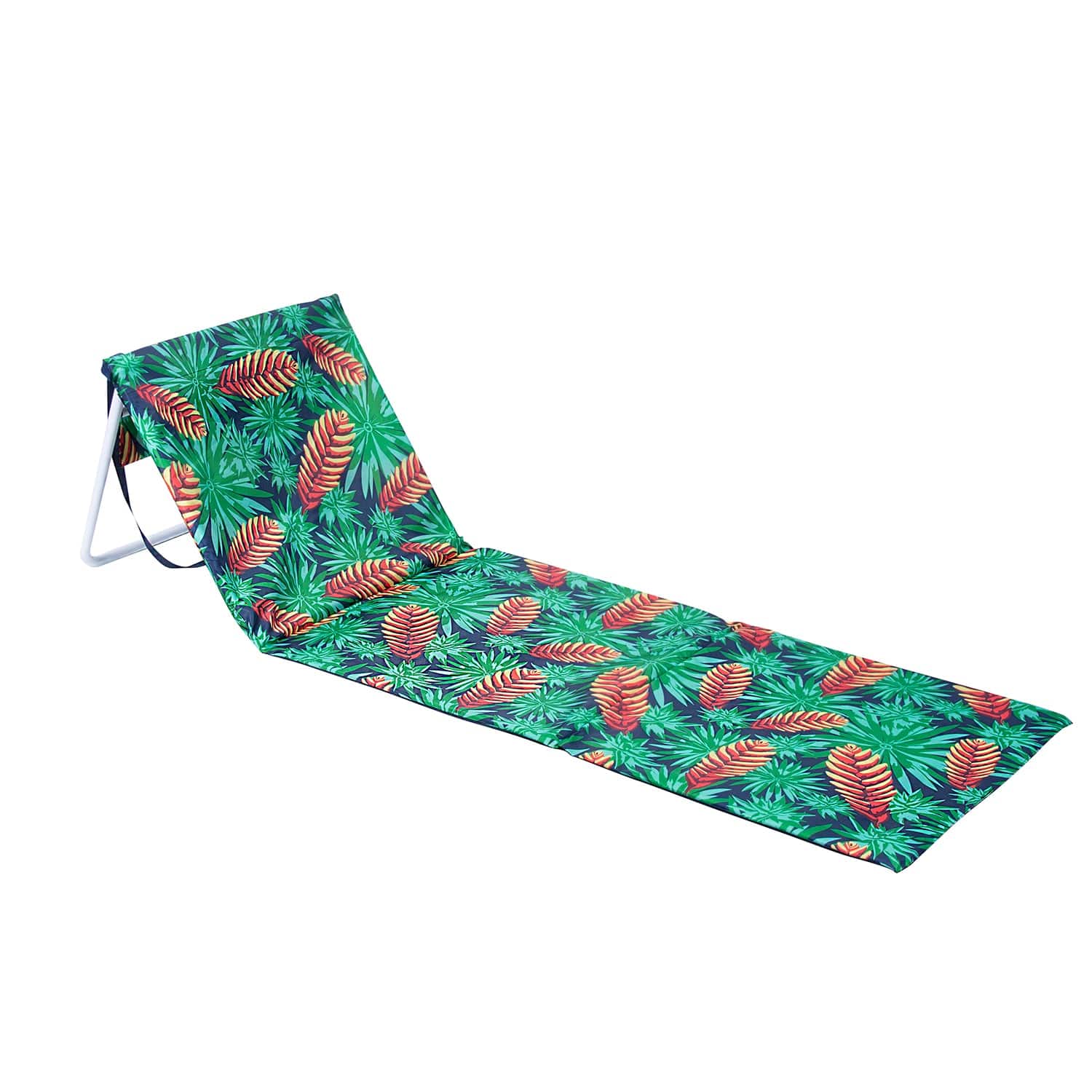 Lazy Dayz Fold Up Beach Lounger - Mossman-Furniture > Bar Stools & Chairs > Arm Chairs & Recliners-PEROZ Accessories