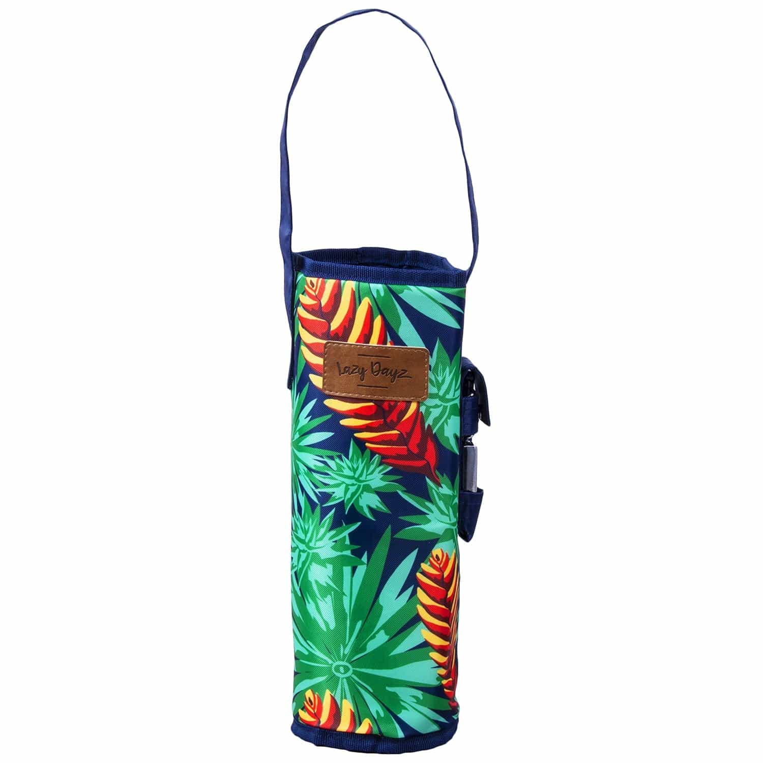 Lazy Dayz Insulated Wine Bottle Tote - Mossman-Furniture > Dining > Wine Racks-PEROZ Accessories