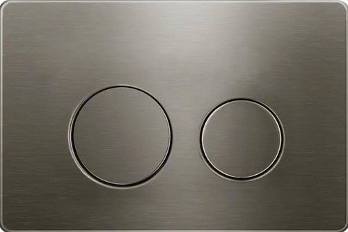R&T Standard Cisterns Push Plates - Gun Metal-Furniture > Bathroom > Toilets-PEROZ Accessories