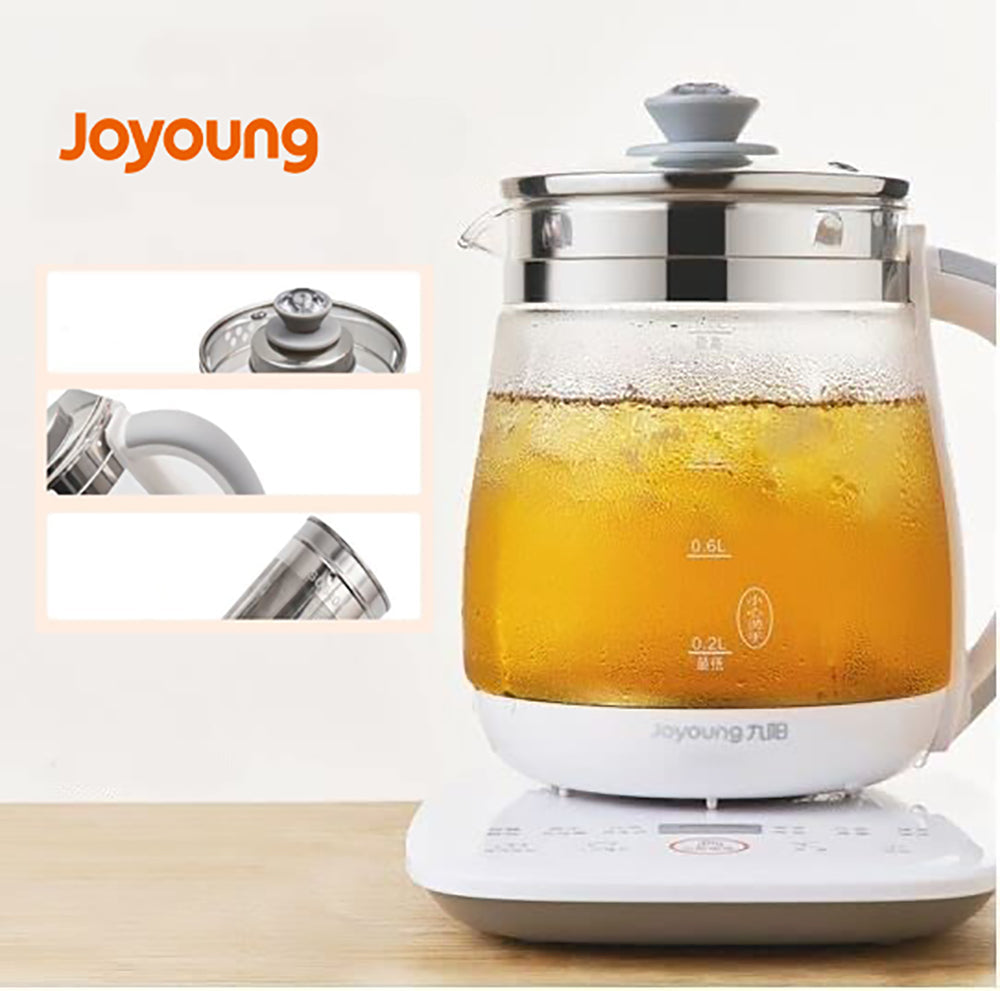 Joyoung Eletric Glass Kettle Water Boiler Multiple Cooking Boiling Bottle 1.5L FA-K1501 AU Model-Appliances > Kitchen Appliances > Kettles-PEROZ Accessories