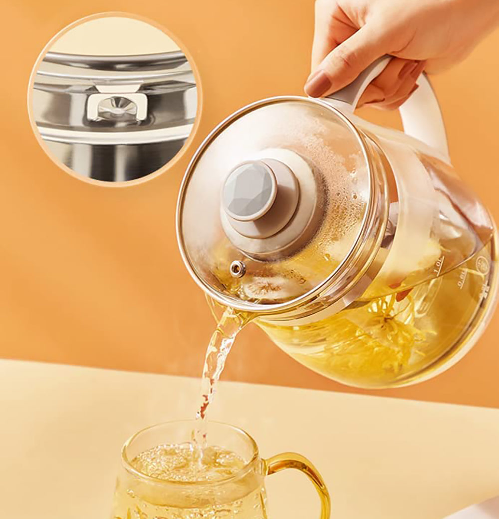 Joyoung Eletric Glass Kettle Water Boiler Multiple Cooking Boiling Bottle 1.5L FA-K1501 AU Model-Appliances > Kitchen Appliances > Kettles-PEROZ Accessories