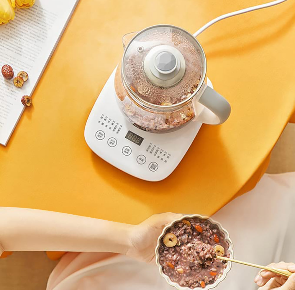 Joyoung Eletric Glass Kettle Water Boiler Multiple Cooking Boiling Bottle 1.5L FA-K1501 AU Model-Appliances > Kitchen Appliances > Kettles-PEROZ Accessories