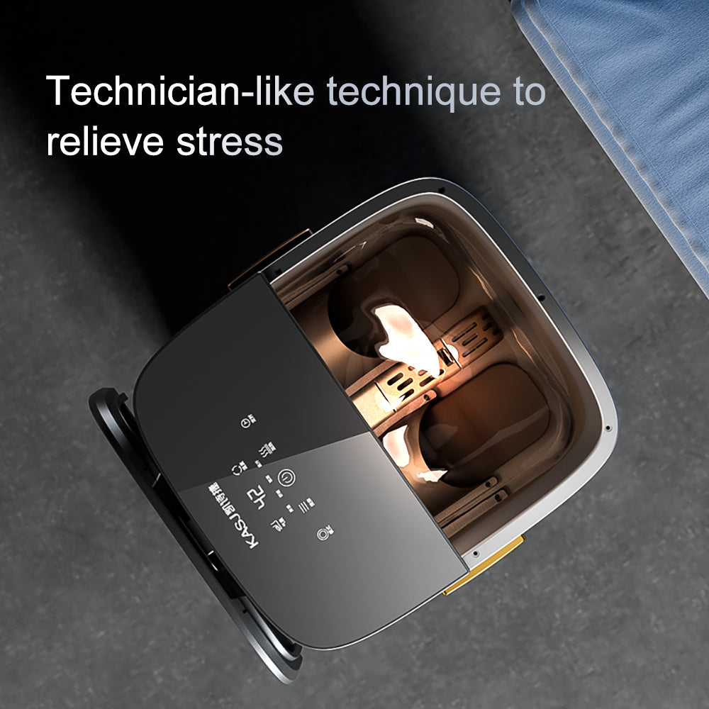 Hoper Layer Foot SPA Airbag Squeezing Foot Bath Massager Dry and Wet Dual-use QN-01-Foot Care-PEROZ Accessories