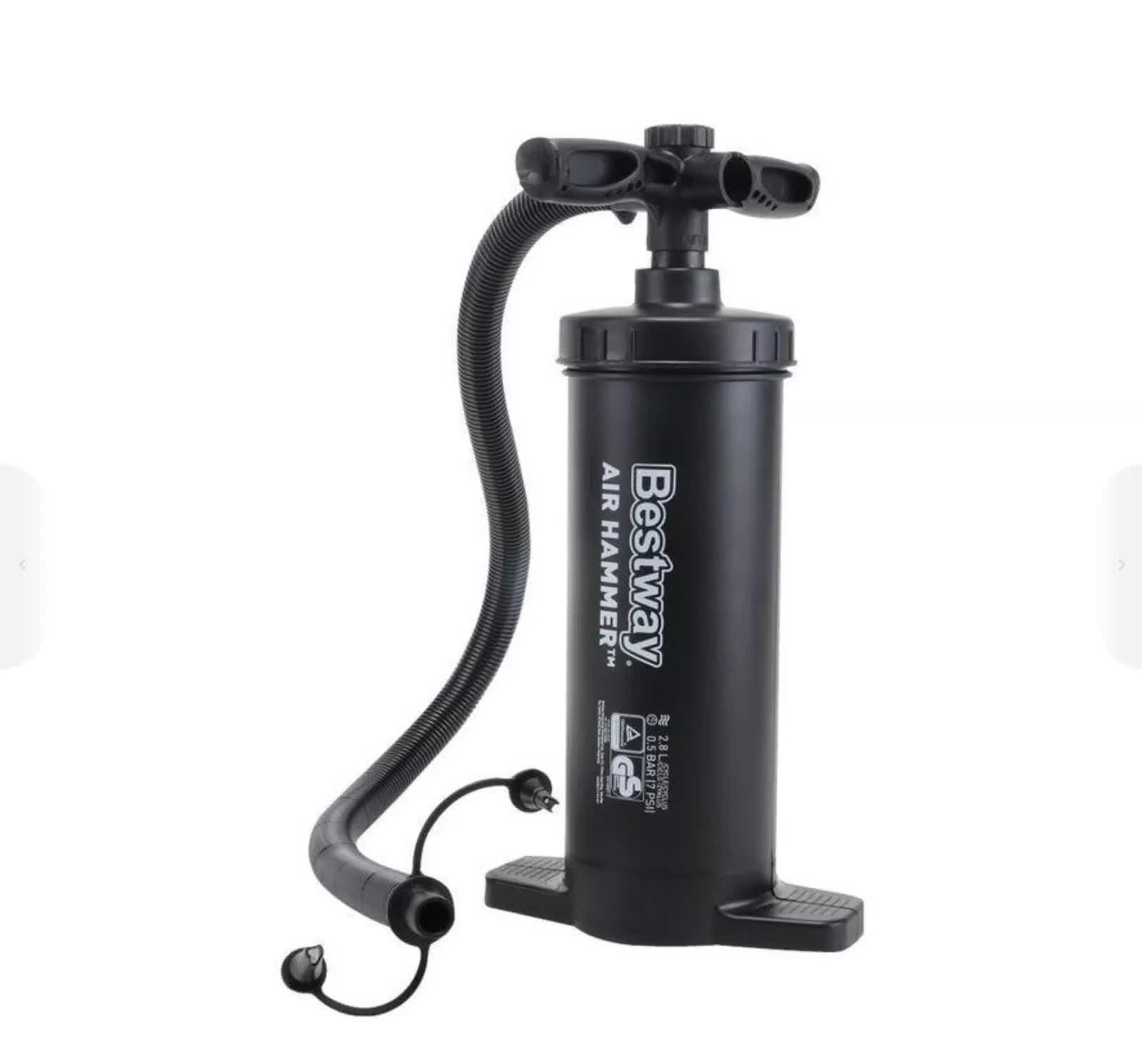 Bestway Air Hammer 2800 Manual Air Pump for Airbed, Swimming Pool, Toys, Kayaks-Tools > Pumps > Air Pumps-PEROZ Accessories