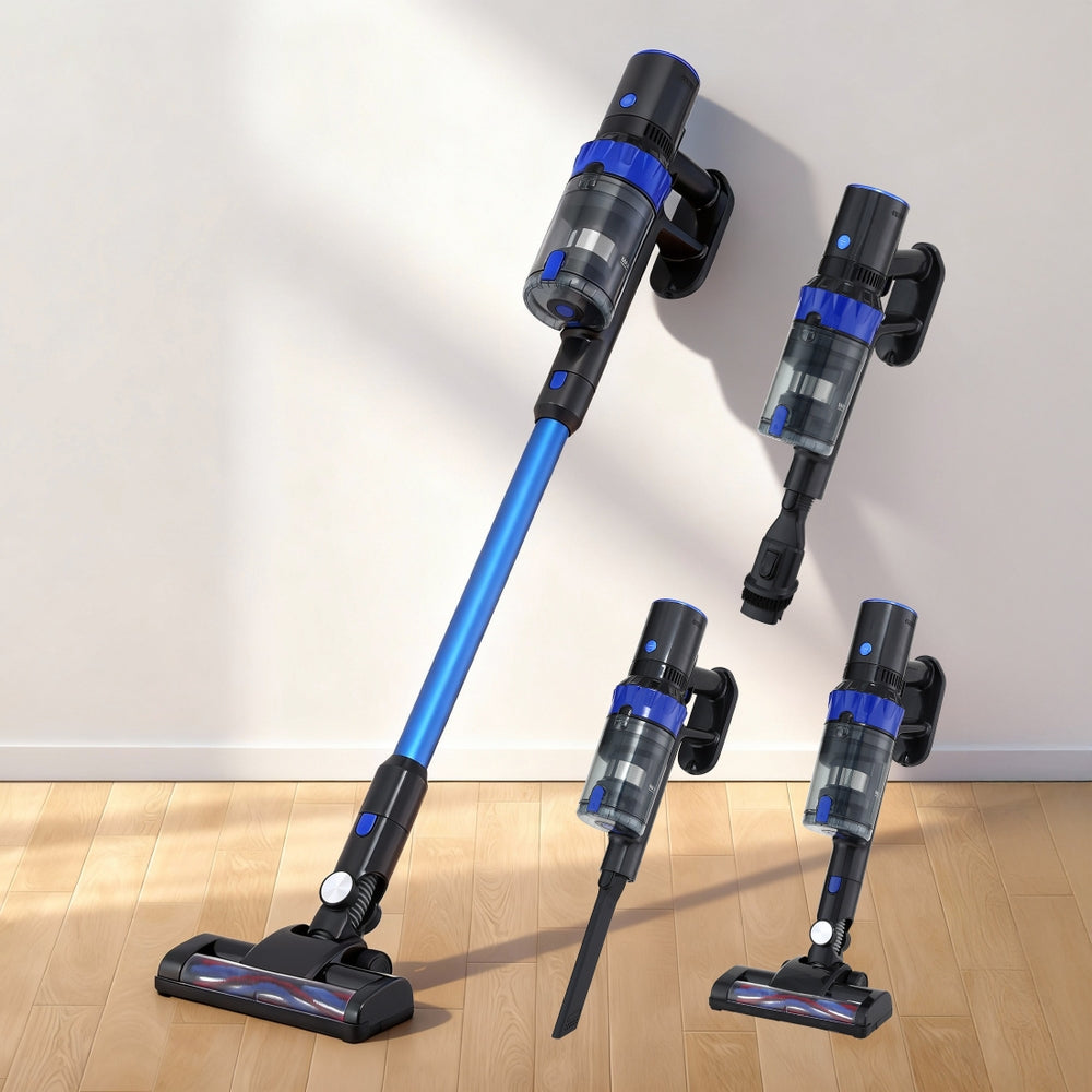 Devanti Stick Vacuum Cleaner Brushless Cordless 350W Blue-Appliances > Vacuum Cleaners > Vacuum Cleaner Accessories-PEROZ Accessories