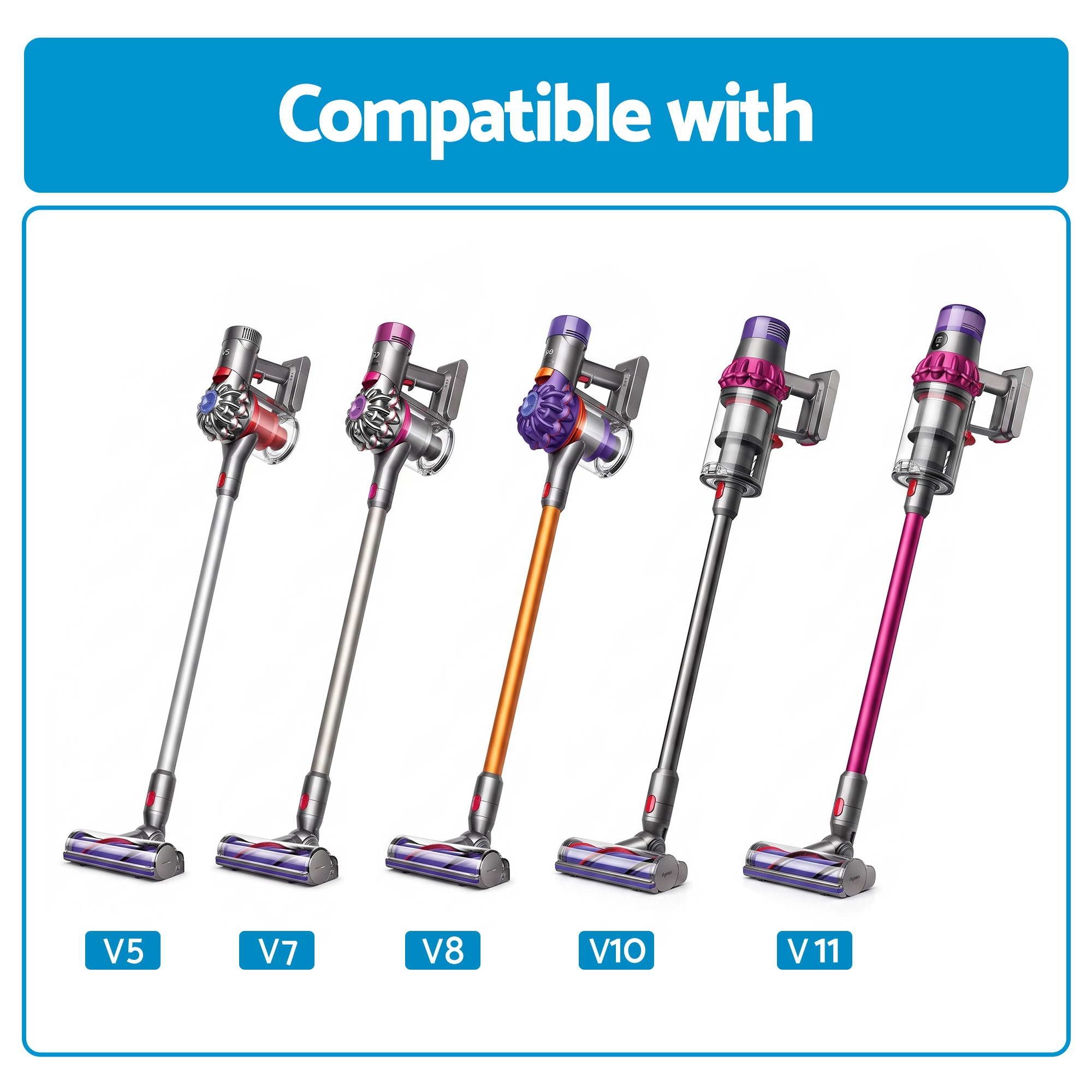 Vacuum Attachments 6 Pieces compatible with Dyson V5 V7 V8 V10 V11