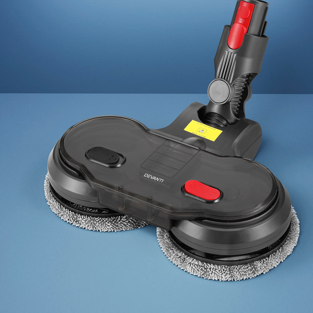 Devanti Electric Mop Head for Dyson V7 8 10 11 15-Appliances > Vacuum Cleaners-PEROZ Accessories