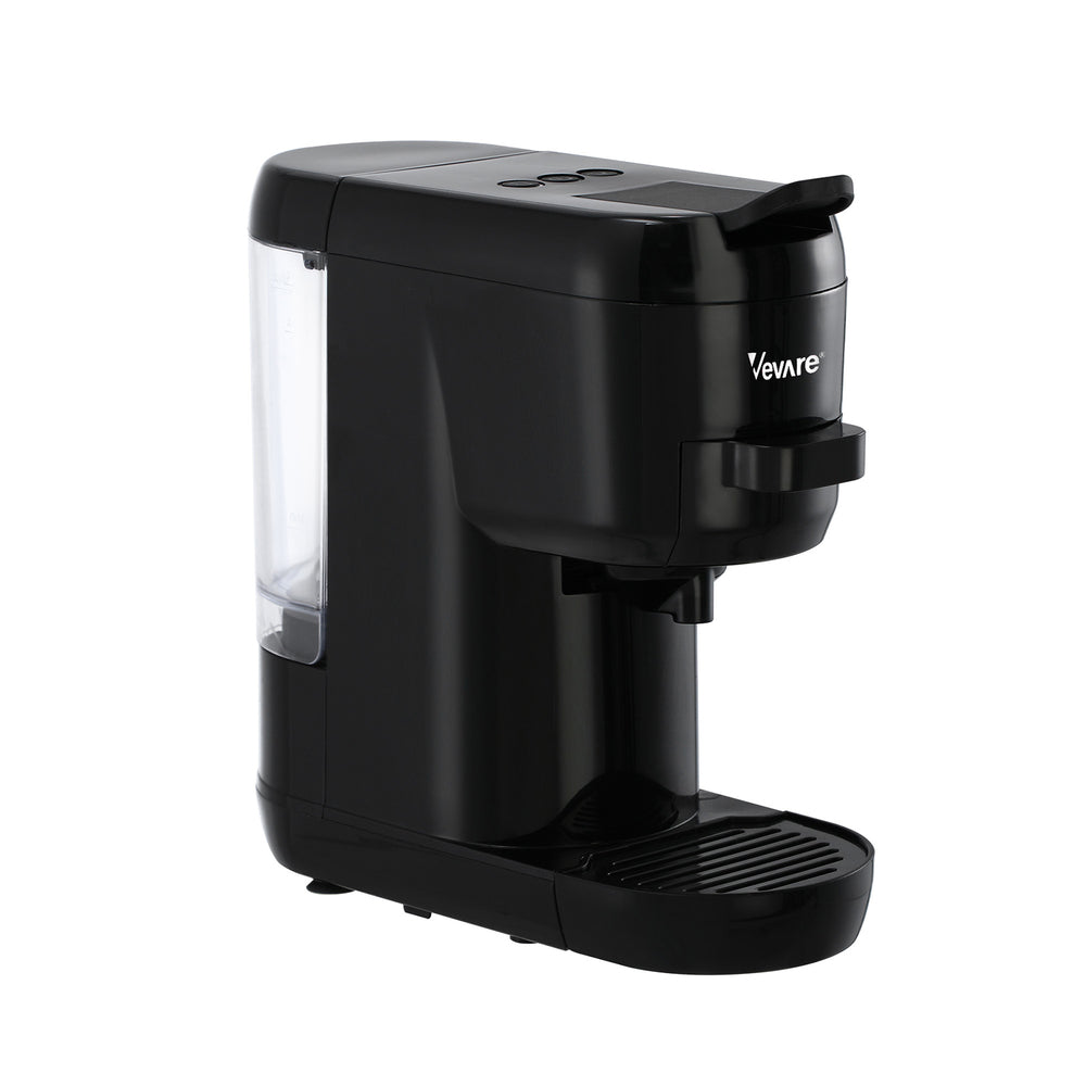 Vevare Capsule Coffee Machine 19 Bars 3-in-1 Nespresso Cafe Maker Black-Capsule Coffee Machine-PEROZ Accessories
