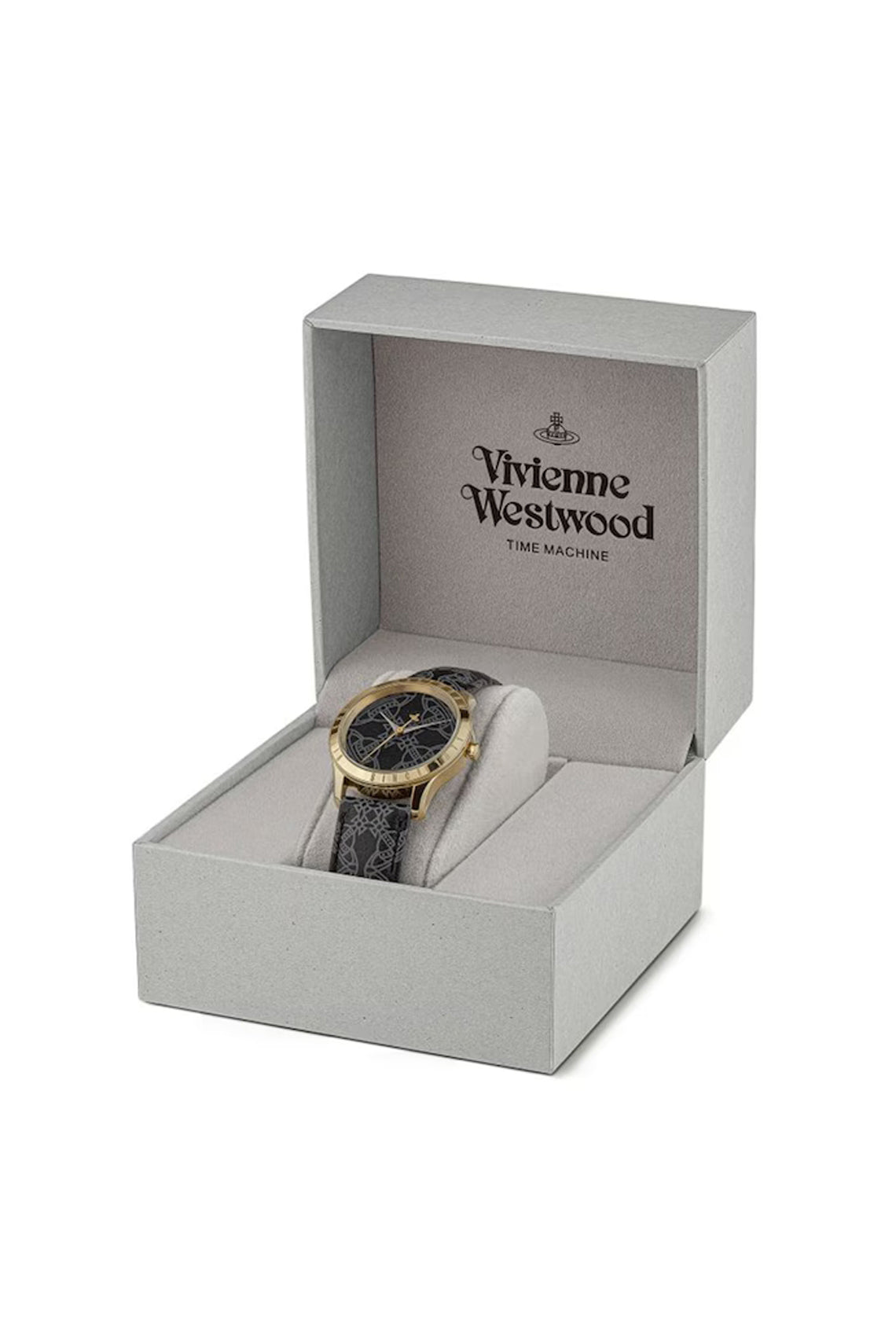 Vivienne Westwood Berkley Black Gold 35mm Black Watch-PEROZ Accessories