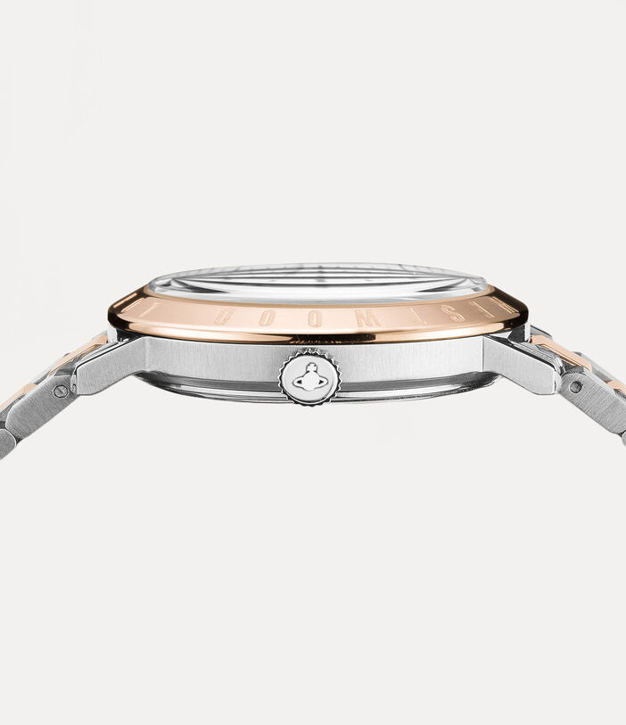Vivienne Westwood Bloomsbury Watch Two Tone Rose Gold-PEROZ Accessories