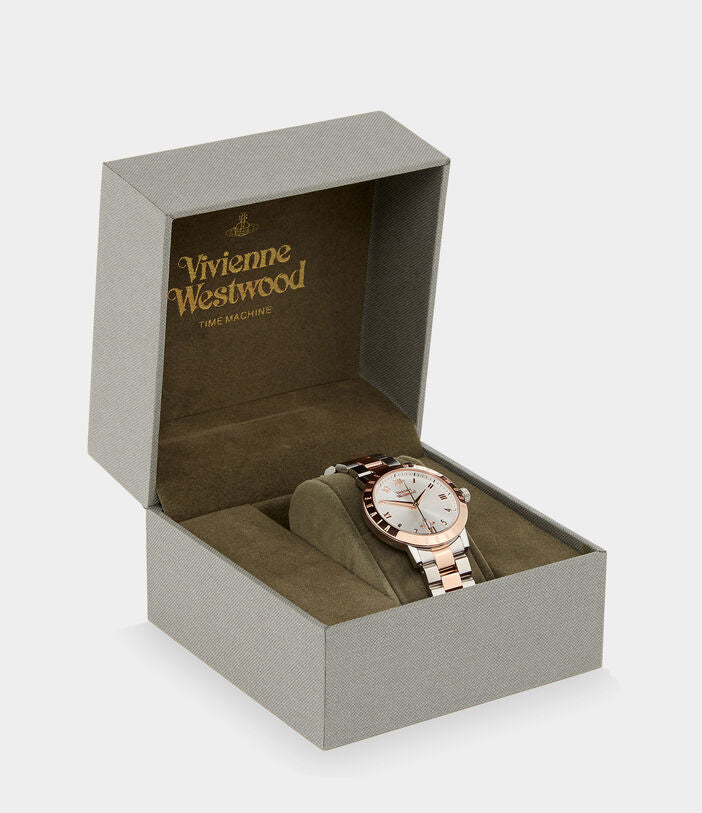 Vivienne Westwood Bloomsbury Watch Two Tone Rose Gold-PEROZ Accessories