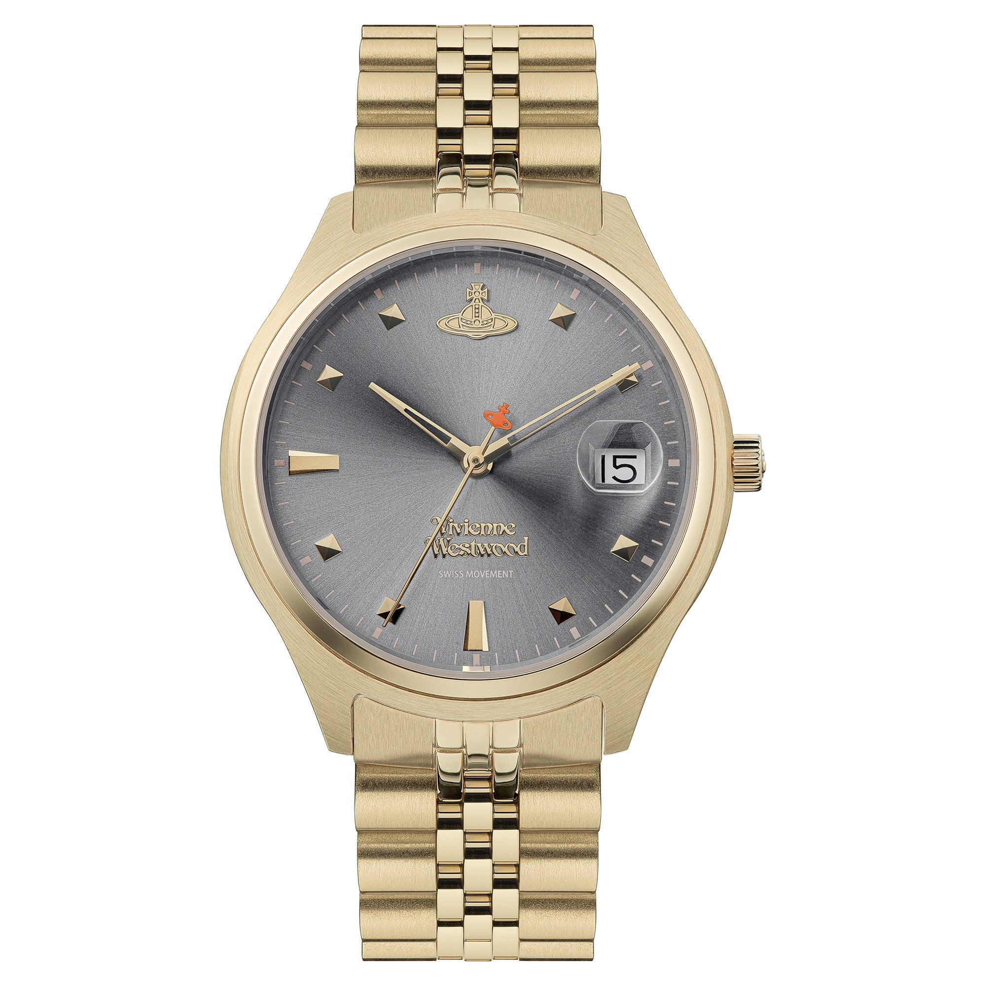 Vivienne Westwood Camberwell Watch Grey Gold-PEROZ Accessories