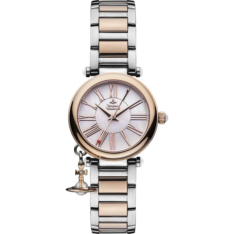 まゆ Vivienne Westwood サークルORBウォッチ Vivienne Westwood Stainless Steel Mother Orb Watch 32mm | Harrods US