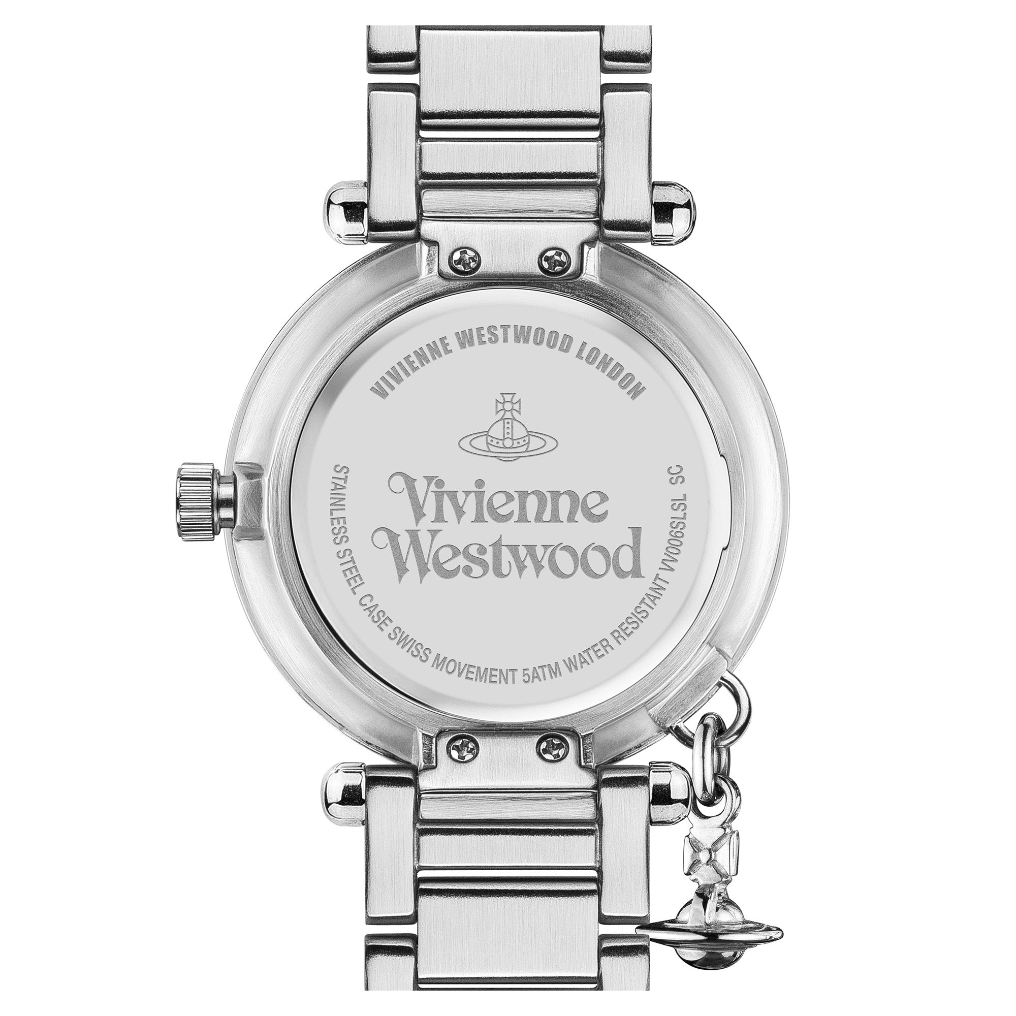 Vivienne Westwood Orb Watch Silver-PEROZ Accessories