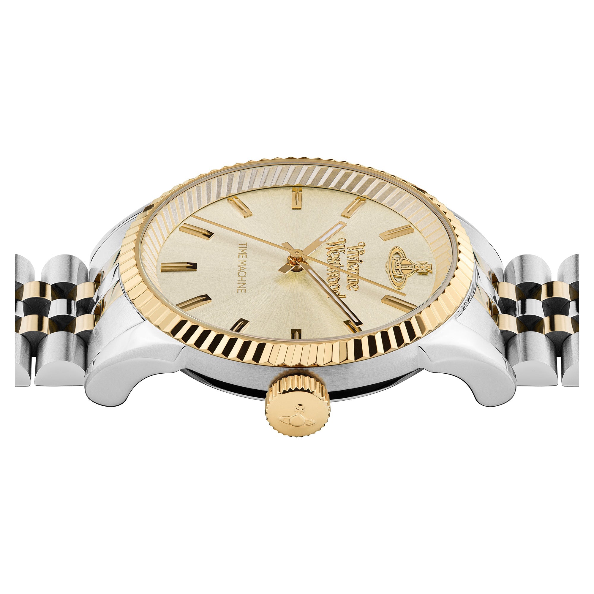 Vivienne Westwood Seymour Homme Watch Gold Dial-PEROZ Accessories
