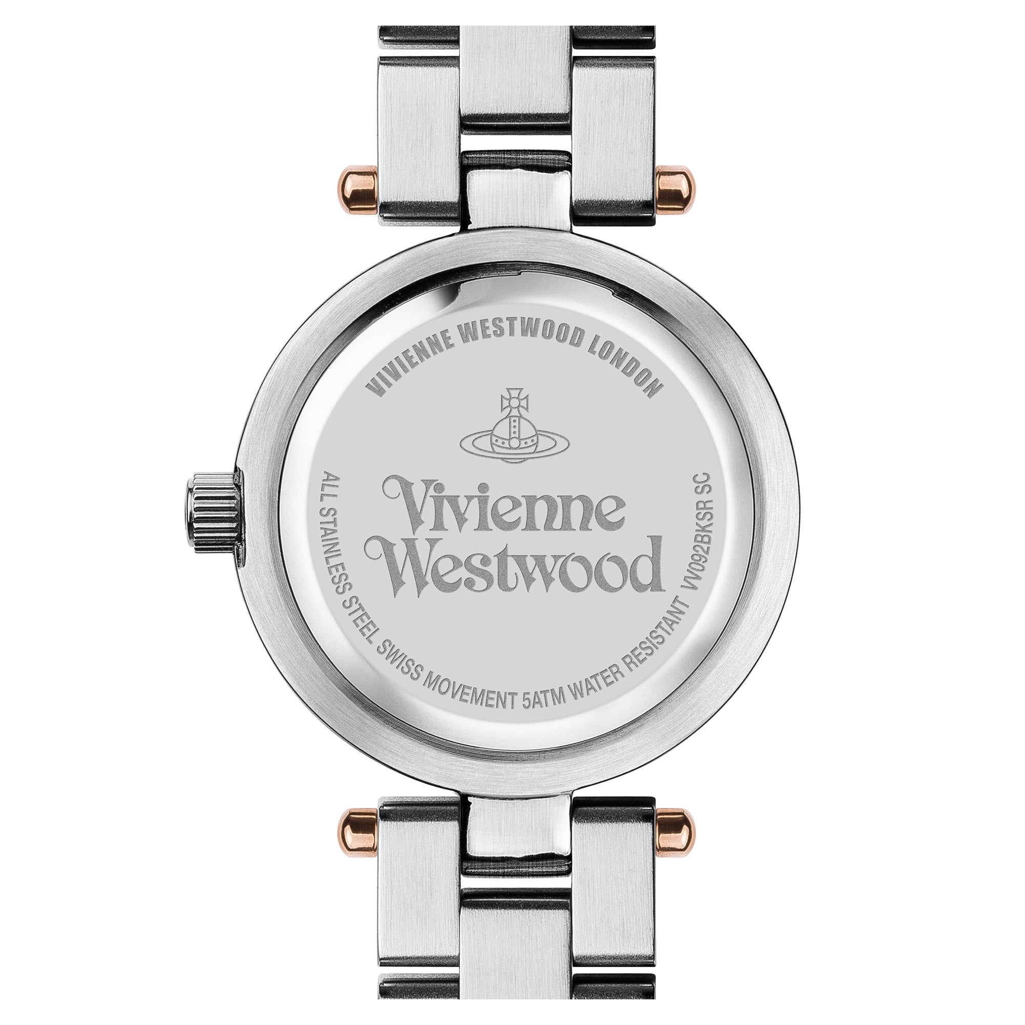 Vivienne Westwood Westbourne Orb Watch Black Dial-PEROZ Accessories