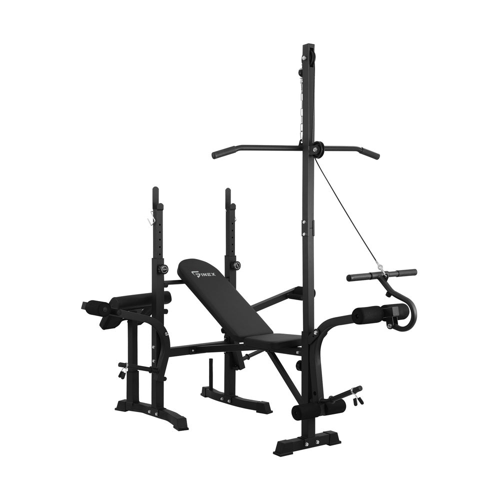 Finex Weight Bench with 330kg Weight Capacity Multi-Station Home Fitness Gym Equipment-Weight Bench-PEROZ Accessories