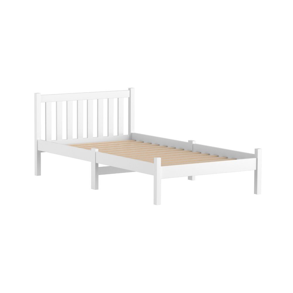 Artiss Bed Frame King Single Wooden Timber Mattress Size Base Bedroom-Bed Frames-PEROZ Accessories