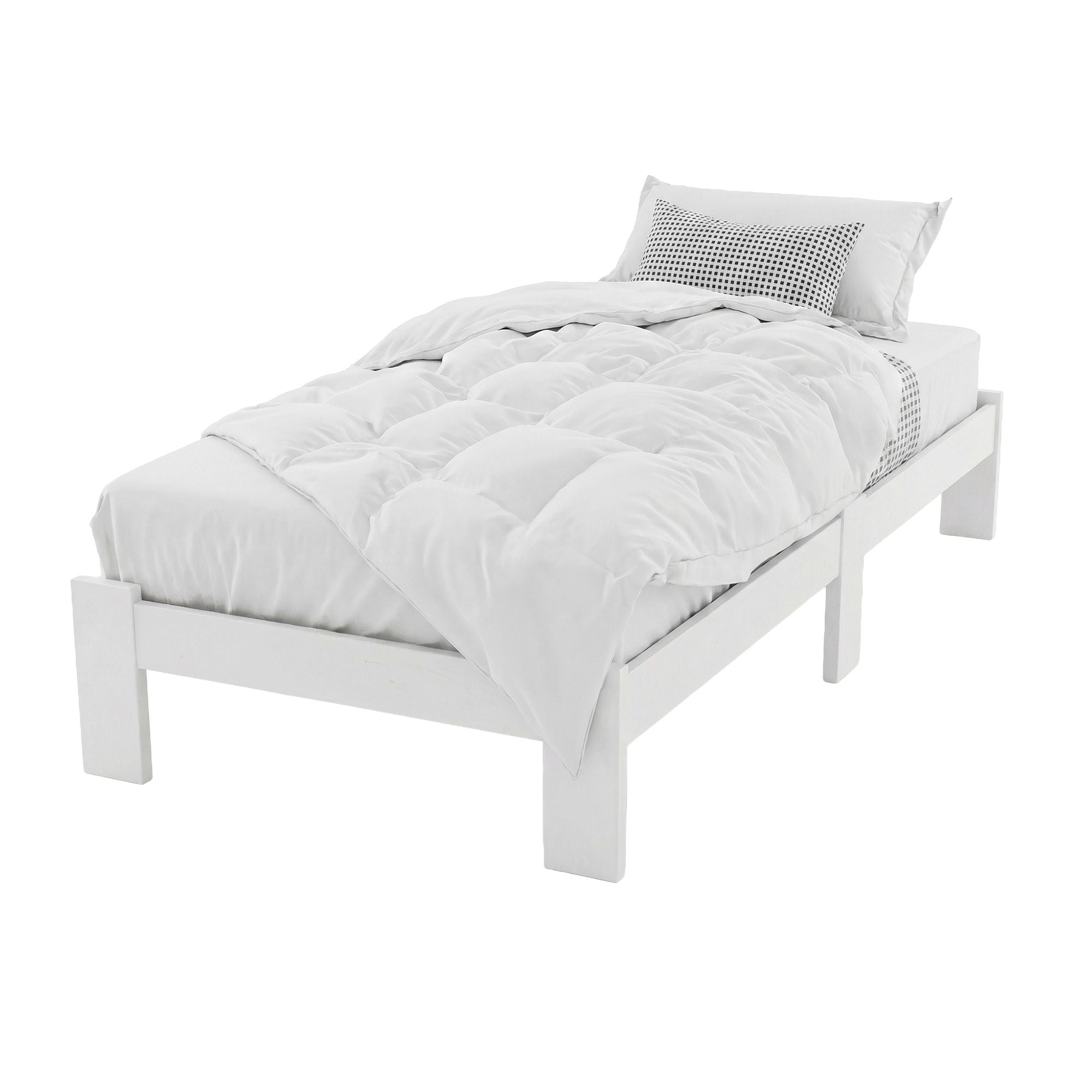 Artiss Bed Frame King Single Size Wooden Mattress Base Timber Platform JADE-Bed Frames-PEROZ Accessories
