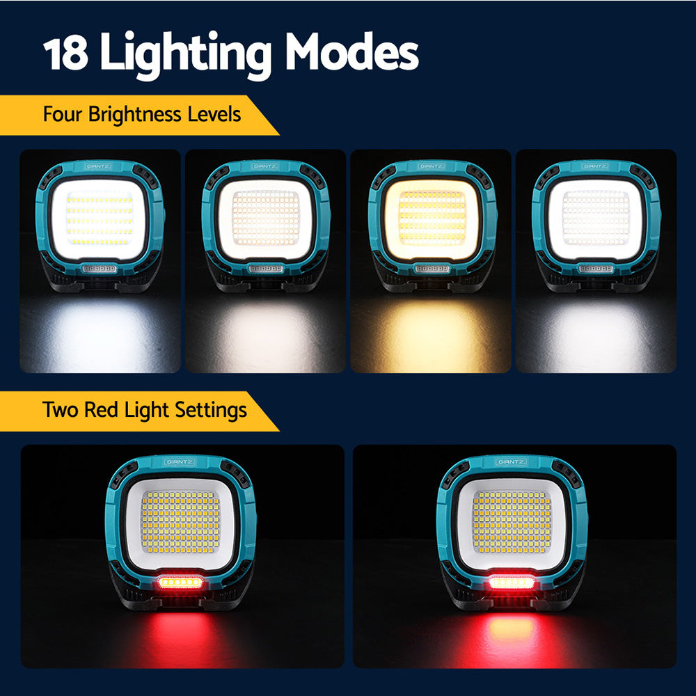 Giantz Work Light Torch Rechargeable USB Cordless Magnetic LED Lamp Charging-Electronics > USB Gadgets-PEROZ Accessories