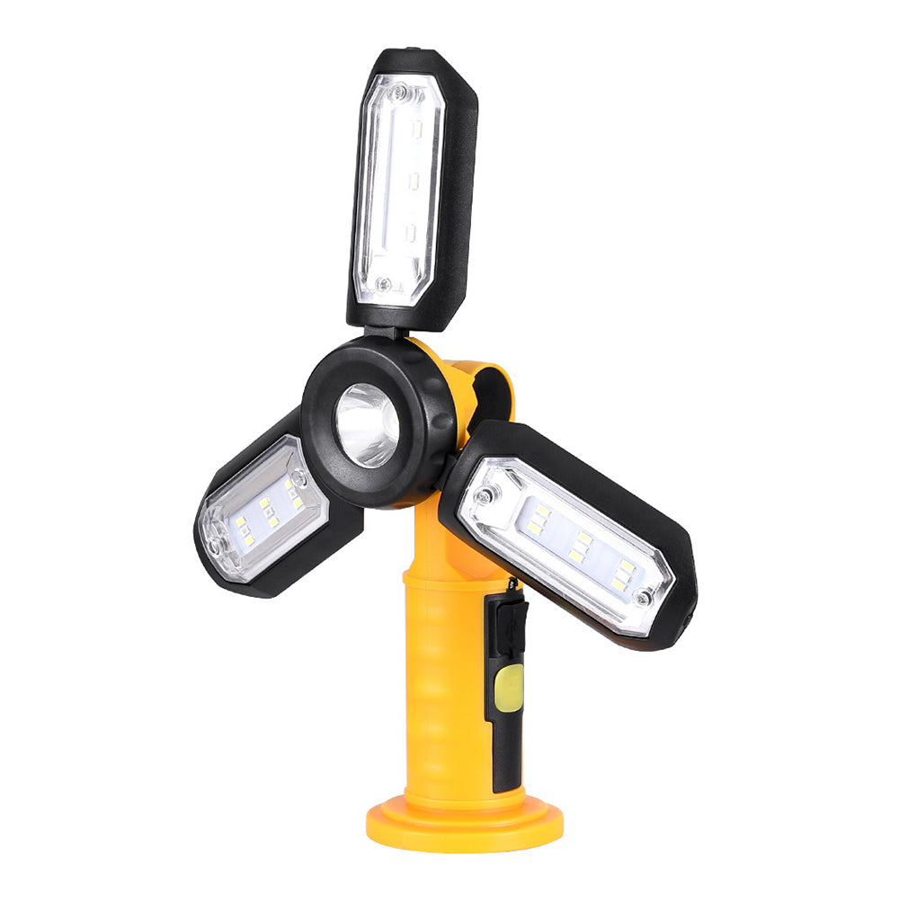 Giantz Work Light Rechargeable USB Cordless LED Lamp Hook Rotation Folding-Sports & Fitness > Exercise, Gym & Fitness > Treadmills-PEROZ Accessories