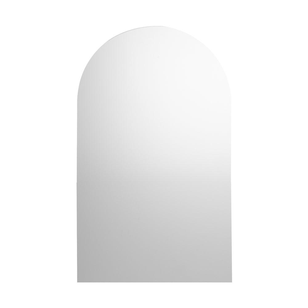 Oikiture 2X Wall Mirrors 86x50cm Arched Bathroom Frameless Mirror-Wall Mirror-PEROZ Accessories
