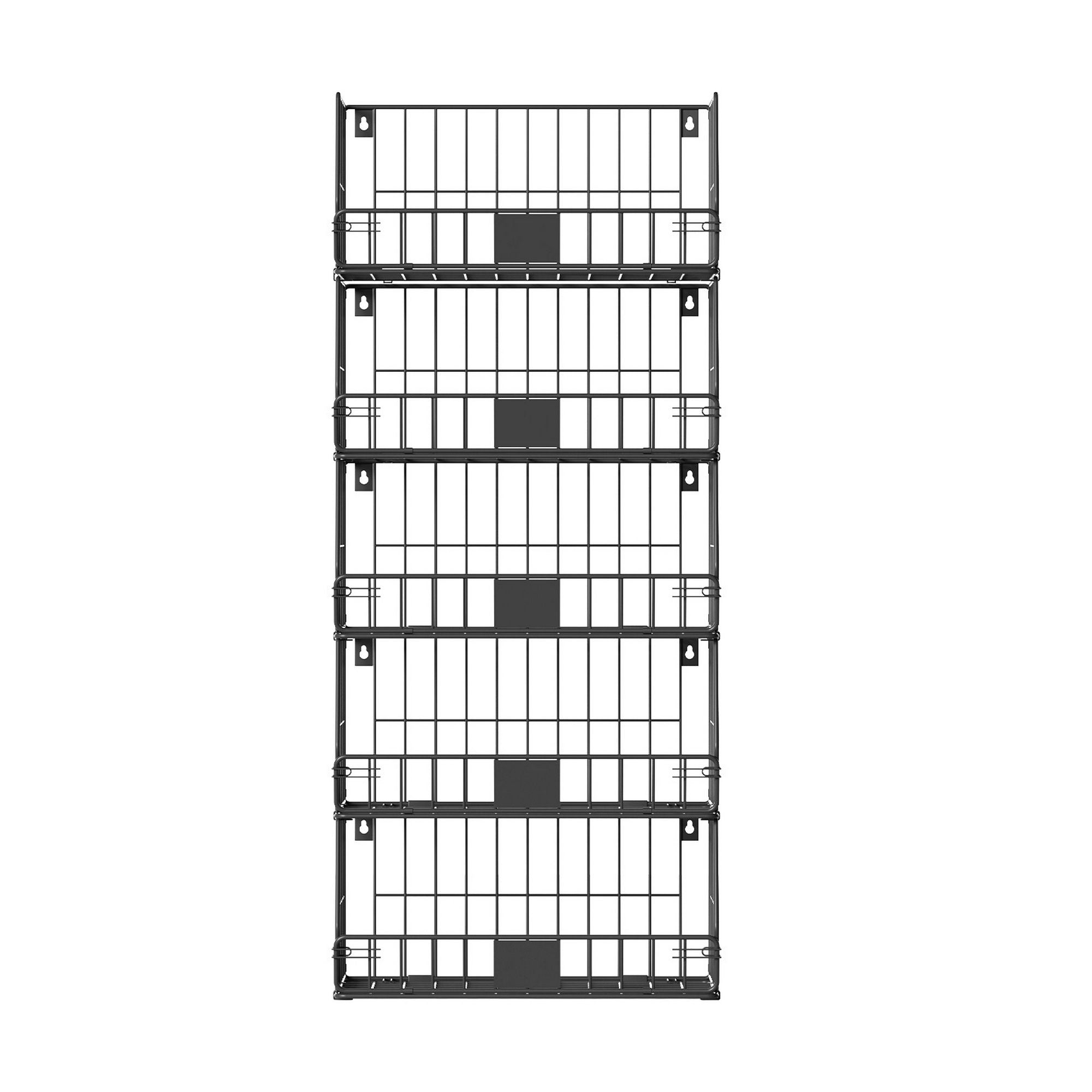 Artiss 5 Tier Stackable Closet Organizers and Storage Closet Hanging Storage Organizer Shelves-Home & Garden > Storage > Clothing & Wardrobe Storage-PEROZ Accessories
